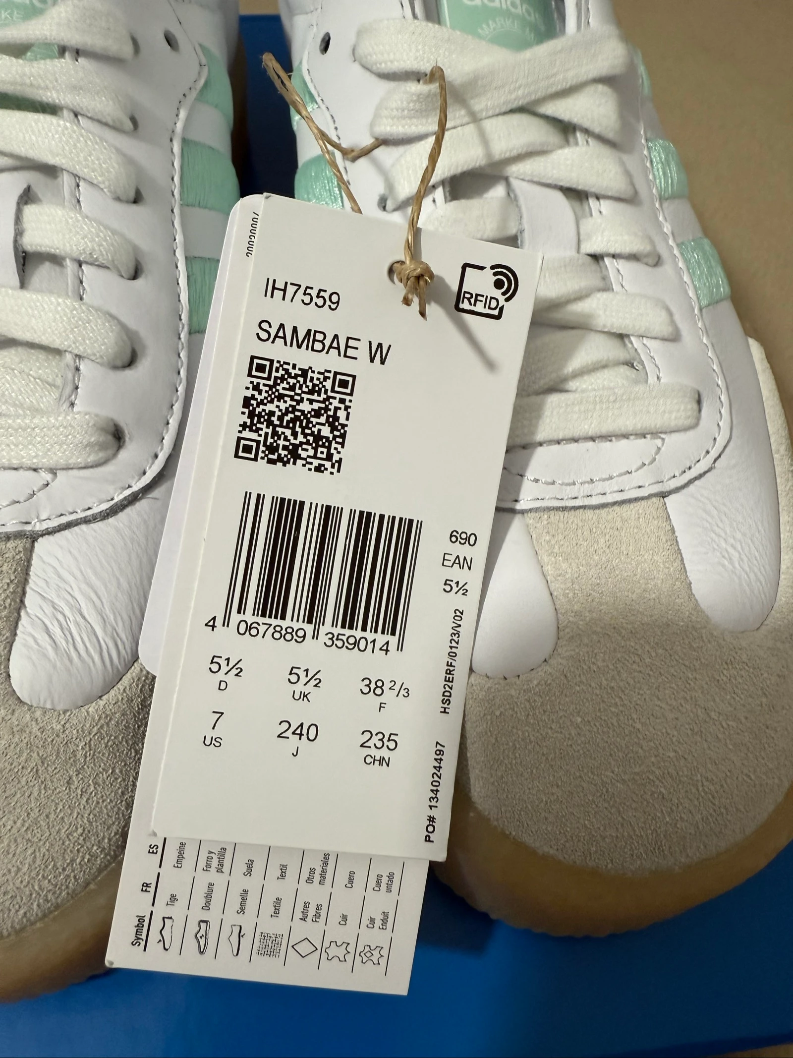 Zapatillas Adidas Samba mujer talla 38.5 – photo 3